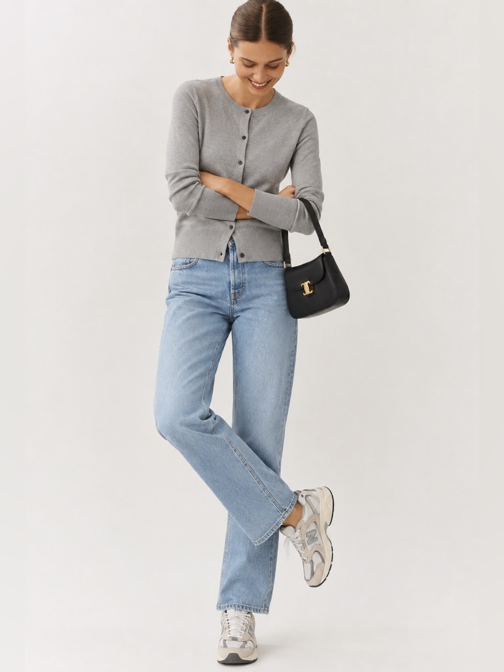 NWT Derek Lam 10 Crosby Thibeaut Cashmere Cotton Cardigan